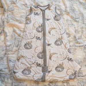 Burt's Bees Baby Bee Keeper Sleep Sack Swaddle Moon Stars Cow Medium